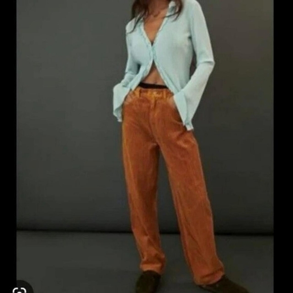 BDG Orange Corduroy Pants - Picture 15 of 15